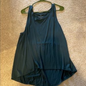 American Eagle Outfitters Tops - Flowy green american eagle tank. American Eagle Outfitters Tops - Flowy green american eagle tank.